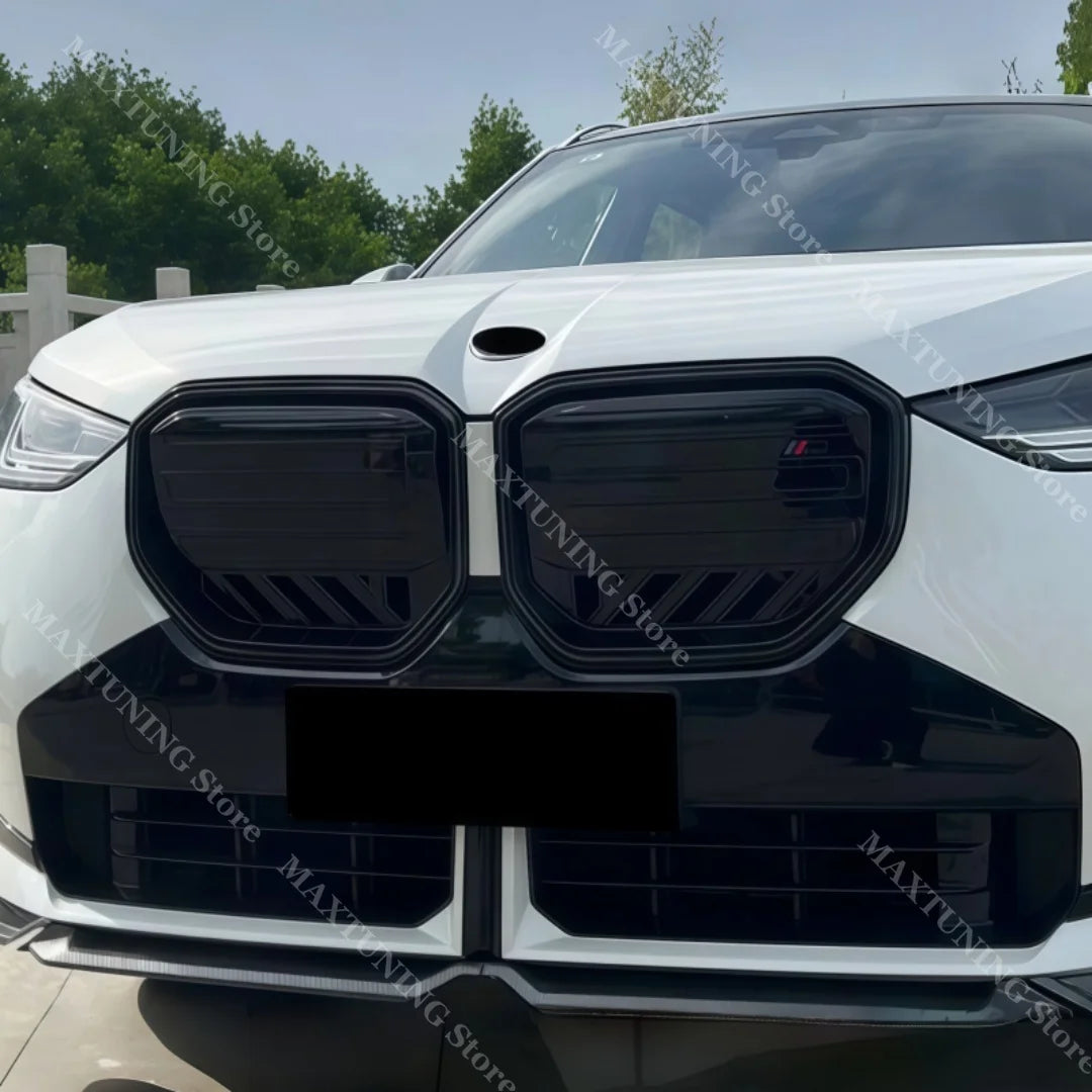 For BMW X3 G45 2025-2026 Gloss Front Central Network Kidney