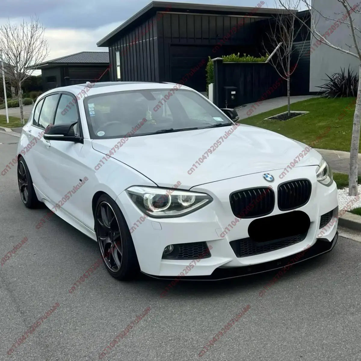 For BMW 1 Series F20 F21 Maxton Front Bumper Lip M Sport
