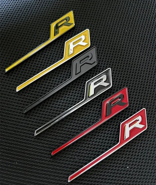 For Mb Gtr Gts C63S E63S 1X Sticker glc63s gle63s R Letter