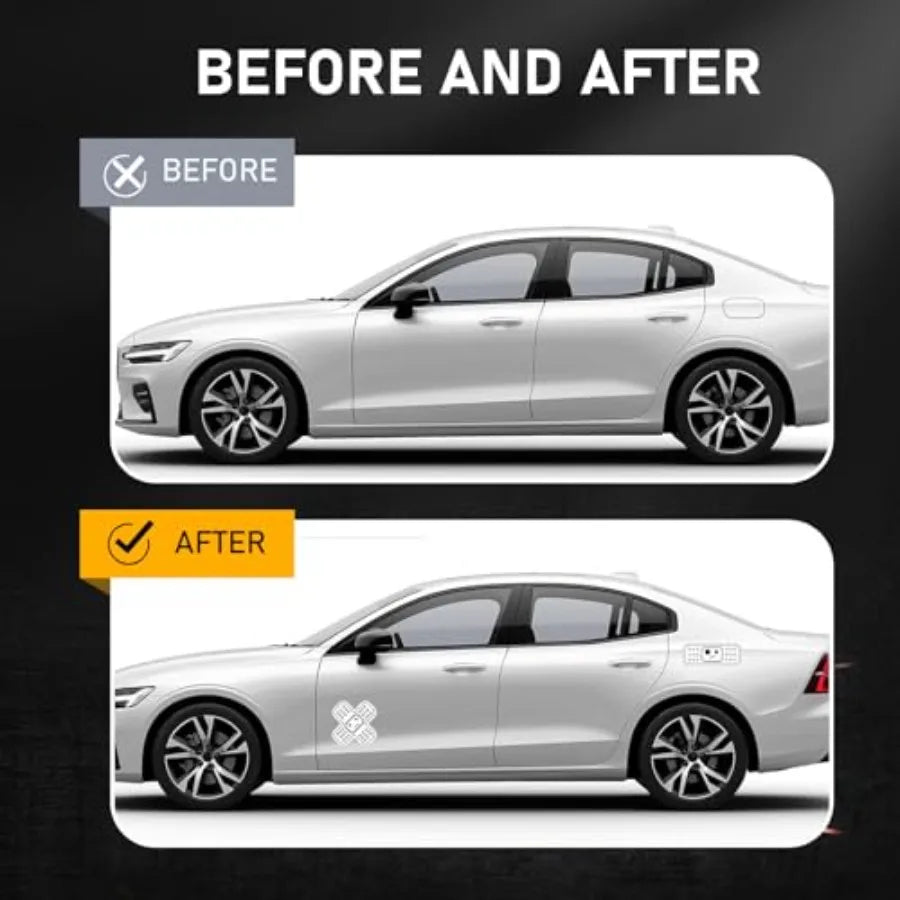 For Auto Damage Repair Universal Fit 7PCS Bandage Decal Funny