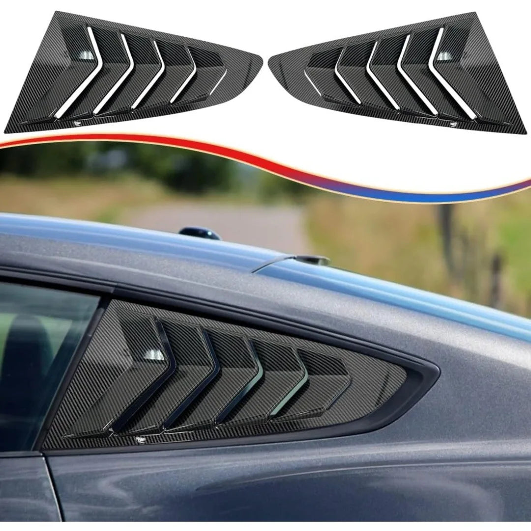 For 15-23 Ford Mustang Blinds Mustang Modified Rear Side Window