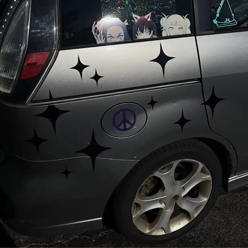60PCS Large Sticker Full Stars Star Set Continuous Bead