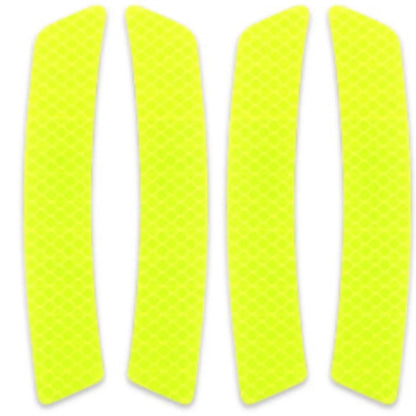 For VW Trunk Bumper Safety Warning Reflector Protective Stickers