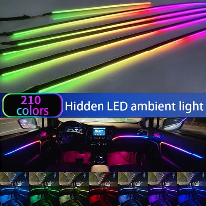 Ambient Colors Acrylic Strips RGB Interior Music Mood Lighting