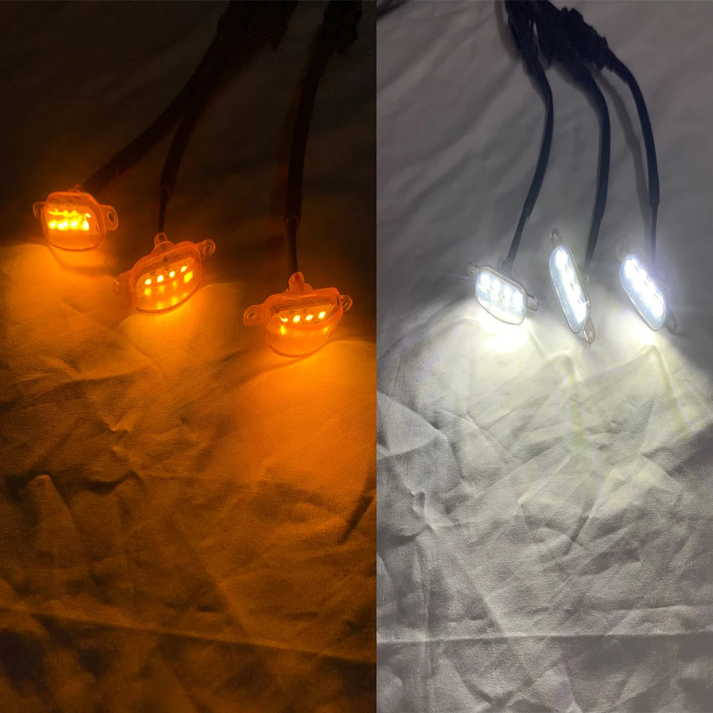 For Kuga Edge Ram F150 Raptor 12V Front Grille Lighting Amber