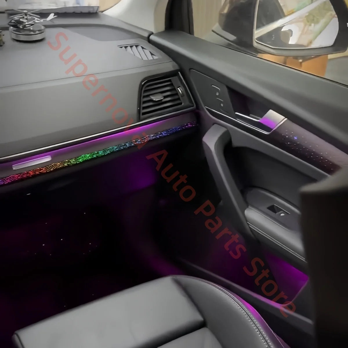 For Audi Q5L 2018-2025 LED Ambient Interior Lighting Upgrade