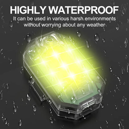 For Auto Motorcycle Bike Drones Atmosphere Strobe Wireless