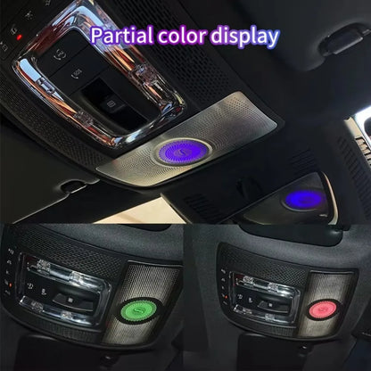 For Mercedes-Benz Upgraded 64-color Luminous Glasses Box Cover