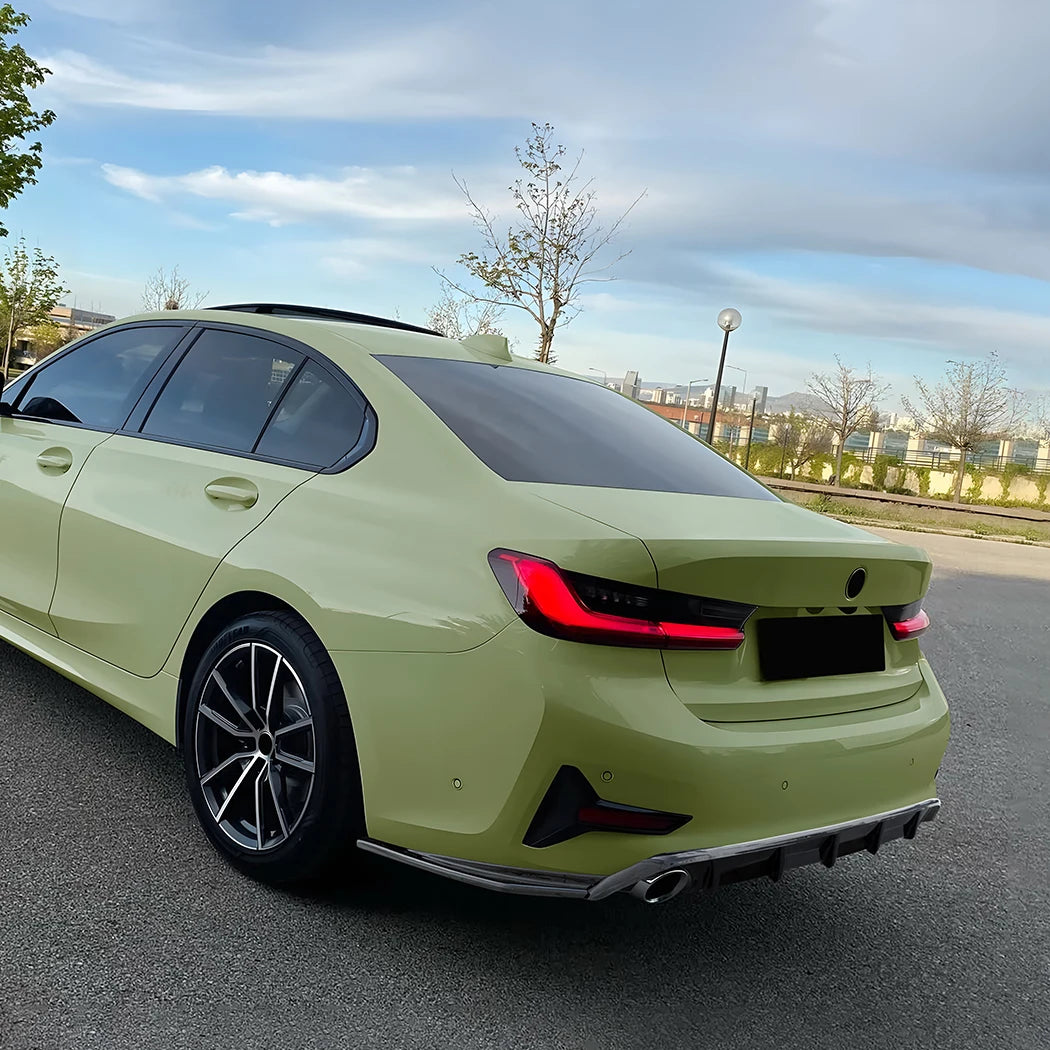 For BMW 3 Series G20 G21 Rear Bumper Diffuser Lip 320E 330D