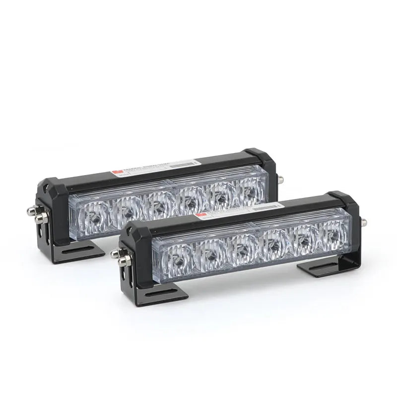 6LED One Drag Two Four Strobe Warning Flash Long