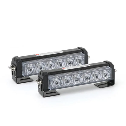 6LED One Drag Two Four Strobe Warning Flash Long