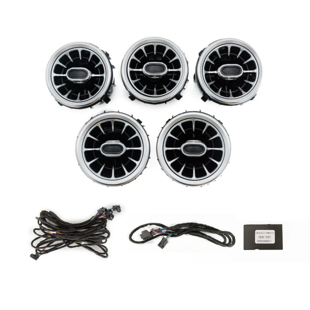 For Mercedes W118 W464 W447 W213 Colors Front Turbine Air Vent