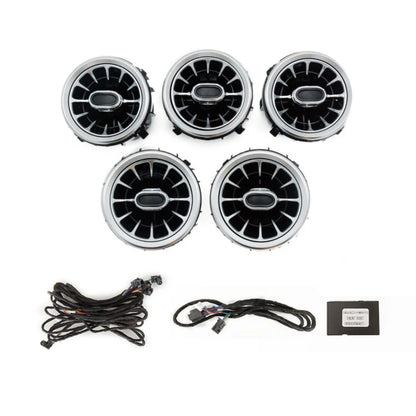 For Mercedes W118 W464 W447 W213 Colors Front Turbine Air Vent