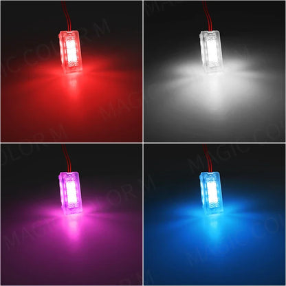For Tesla model Y juniper/model 3 2017 2018-2025 Ultra-bright Interior LED Light Universal Footwell Ambient Light with P