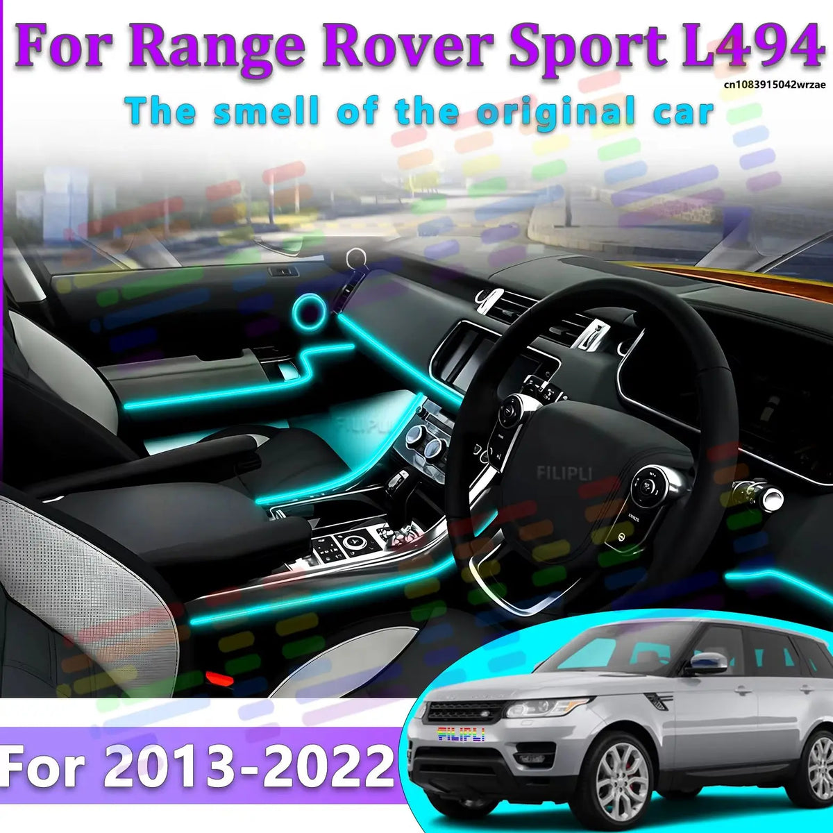 For Range Rover Sport 2020 Ambient Lamps Colorful Atmosphere