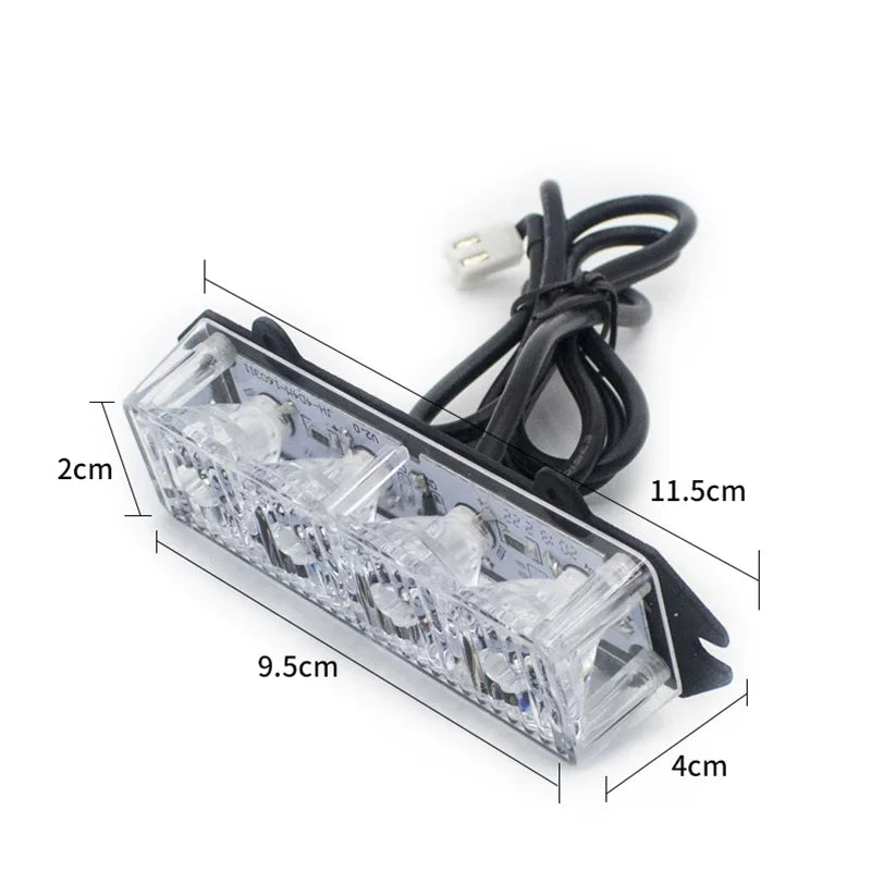 Grille Opening Manual Control Flashing Warning 12V Emer