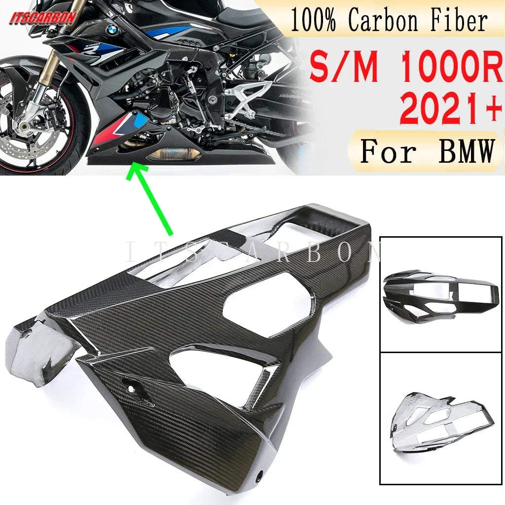 For BMW S1000R M1000R 2021 2022 M 1000 R Real Dry Carbon Fiber