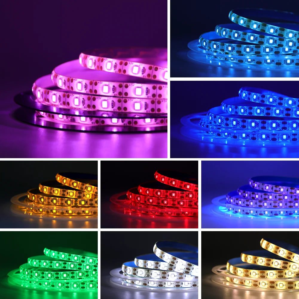 5V USB Strip Smd 2835 60leds M Flexible Ribbon