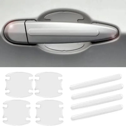 Tpu Material Door Handle Sticker Clear Transparent Protection