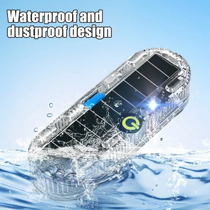 For Motorcycle Wireless Solar Strobe Waterproof Bike Truck