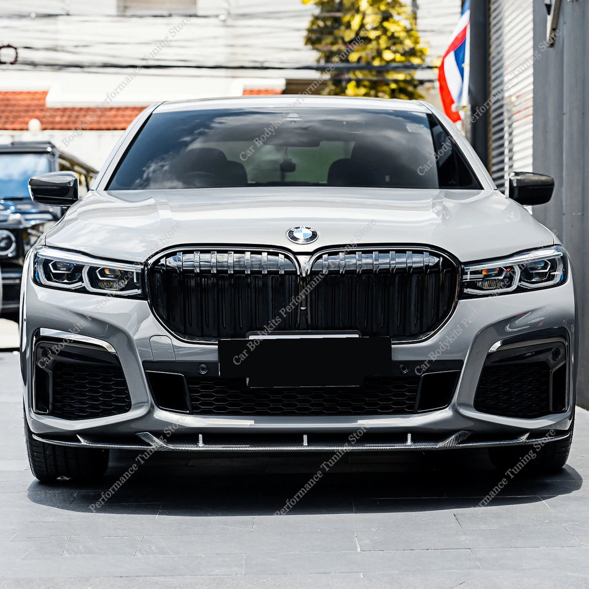 For BMW G11 G12 M Sport Lci Mp Front Bumper Splitter Lip Spoiler