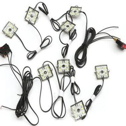 For Rv Cargo Pickup 8PCS Strip Truck Bed Trunk Lighting Kit