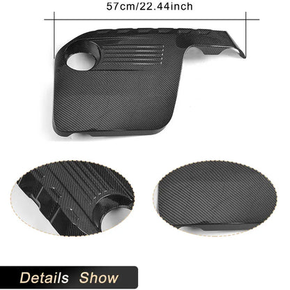 For BMW F80 M3 F82 F83 Carbon Fiber Front Engine Cover Trim M4