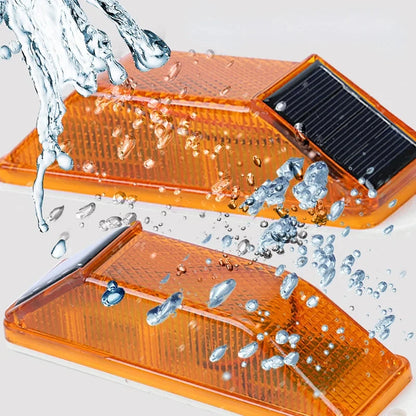 2PCS Warning Strobe Solar Chip Control Bridge Night Driving