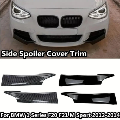 For BMW F20 F21 Pre-LCI M Front Bumper Splitter Canards Sport