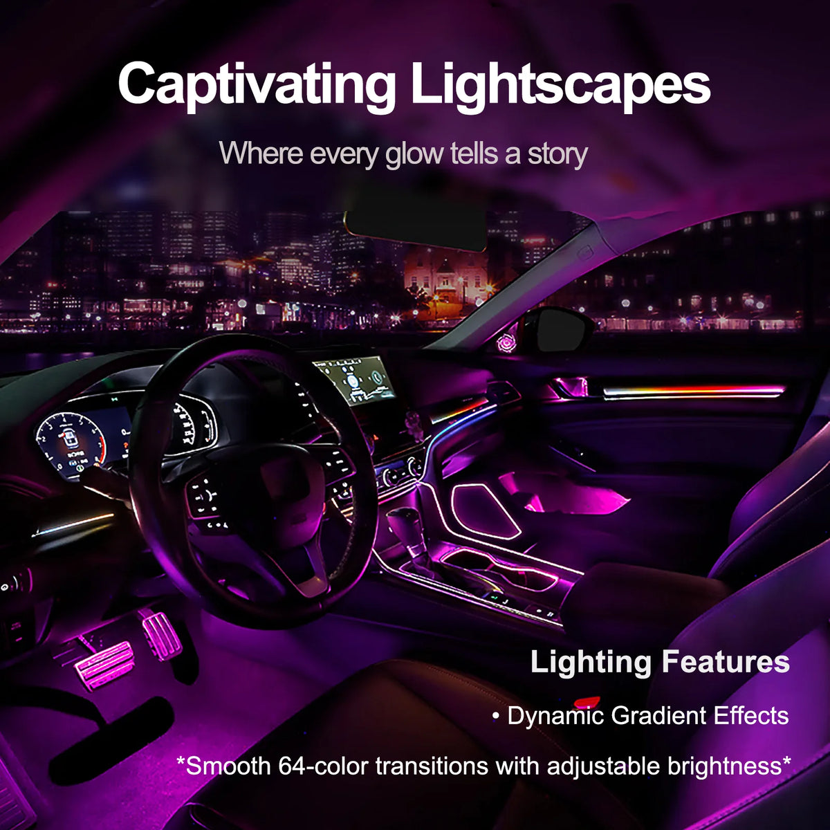For Honda 10TH Accord 2018-2022 Atmosphere Ezonetronics Ambient