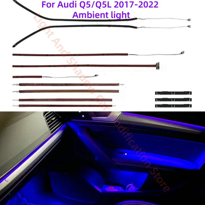 For Audi Q5 Q5L 2017-2022 Ambient Interior Lighting Upgrade