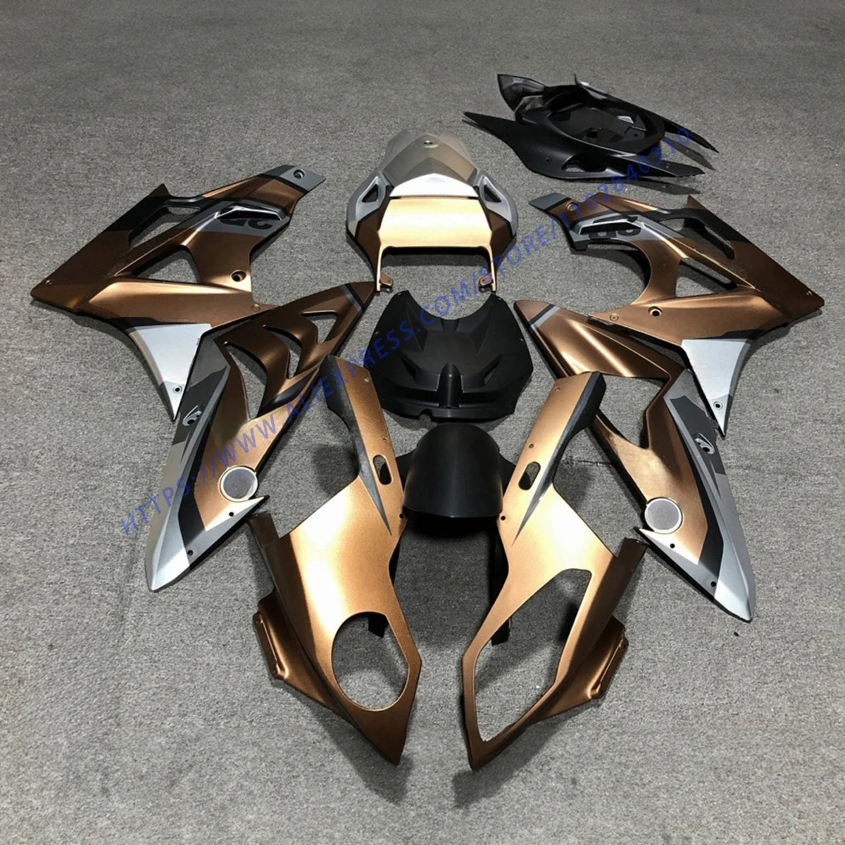 For S1000RR 2009-2014 Replacement Fairing Kit Injection Molded
