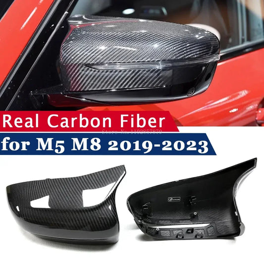 For BMW M5 F90 M8 F91 Lhd Rearview Mirror Cover F92 2019-2023