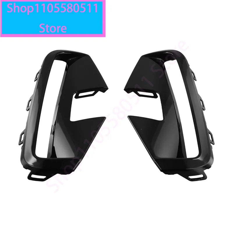 For BMW 4 Series G22 G23 Front Bumper Fog Grille Trim Strip Kit