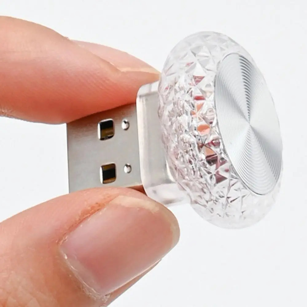 USB Ambient MINI Atmosphere Lamps Plug Play Colorful Interior