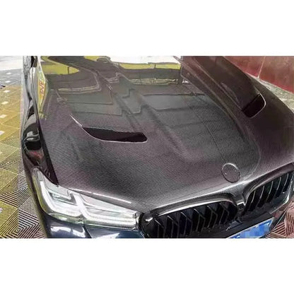 For BMW 5 Series M5 F90 G30 G38 2017-2023 Carbon Fiber Hood