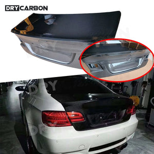 For BMW M3 E93 2005-2011 Rear Dry Carbon Fiber Rear Trunk Hood