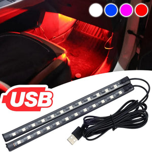 USB Strip Interior Atmosphere 12 Footwell Backlight Ambient