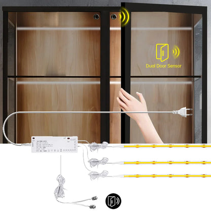 For Pantry Closet Showcase Cabinet Lighting dc12v ultra-thin Cob