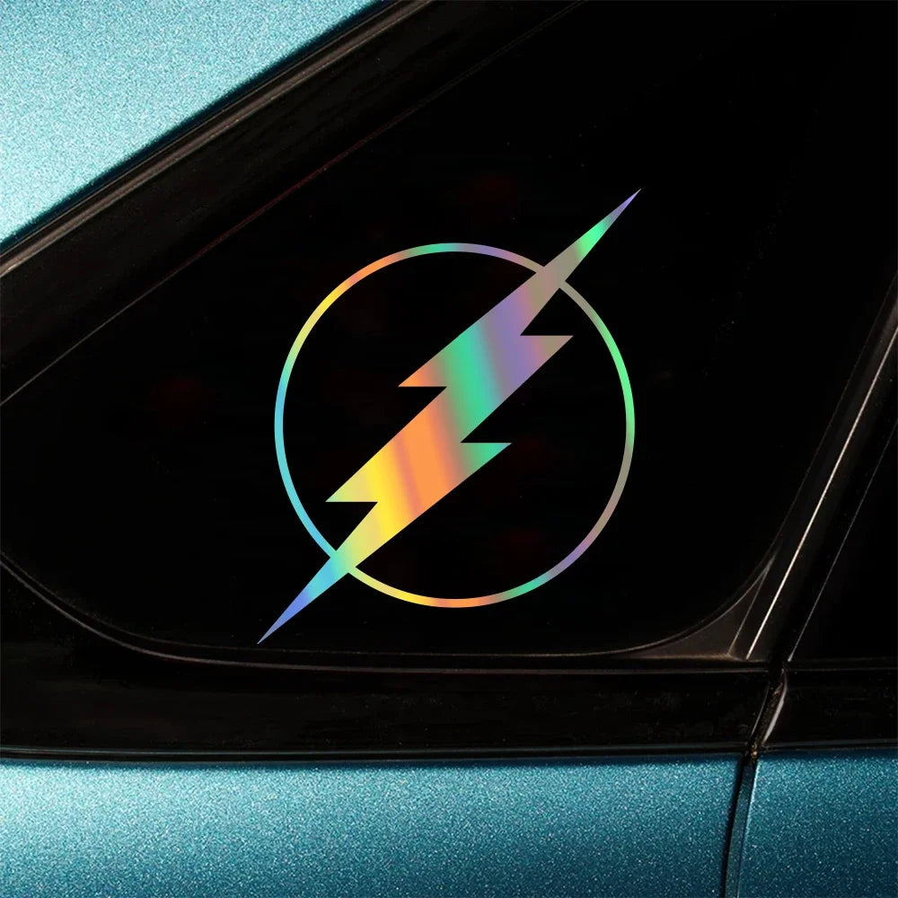 Sticker Truck Body Window Door Flash Graphics Lightning Vinyl