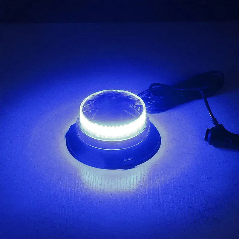 For Vehicle 1PC Battery 24LED Strobe Wireless Amber Emergency