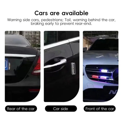 Solar Powered Anti rear-end Security Warning Flashing Signal