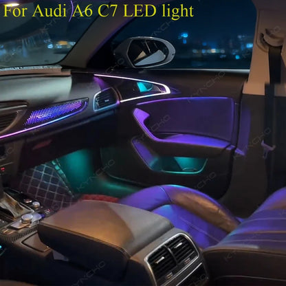 For Audi A6 C7 Ambient Lighting Colors Suitable Models From 2011