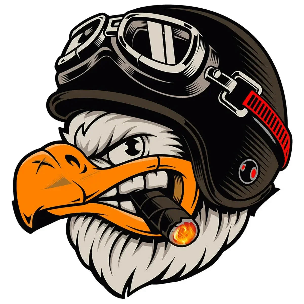 Personalized Sticker Motorcycle Stickers American Eagle Helmet