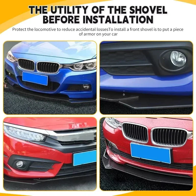 For Buick Velite 6 Body Kits 5-segment Adjustable Front Bumper