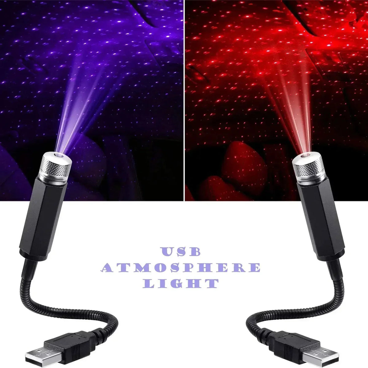 Roof Star Night Projector Atmosphere Galaxy USB Room Ceiling
