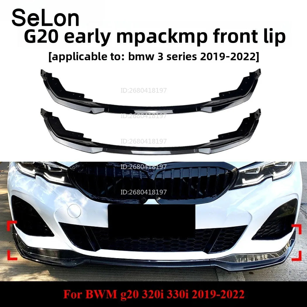 For BMW 3 Series BMW G20 320I 330I 19-22 M Pack Mp Front Lip