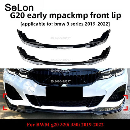 For BMW 3 Series BMW G20 320I 330I 19-22 M Pack Mp Front Lip