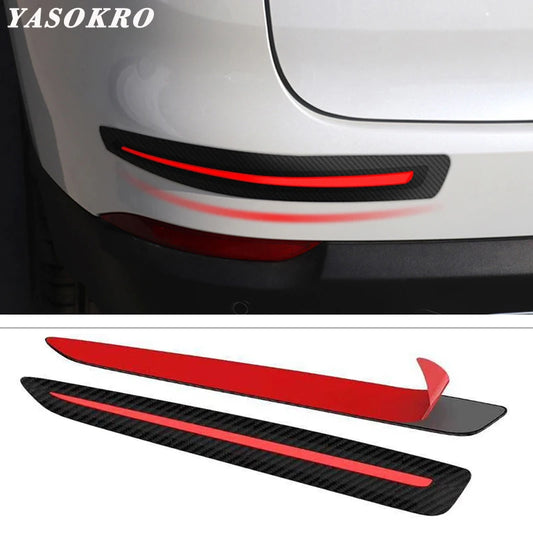 2PCS anti-collision Strip Bumper anti-scratch Sticker Body Door