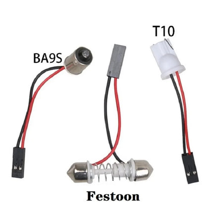 5PCS Panel 12 24 48 Smd 5050 T10 ba9s